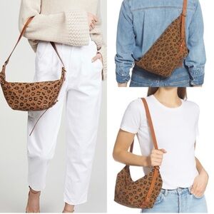 **SOLD**Madewell Leopard Print Shoulder Bag**SOLD**